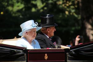 Trooping The Colour Queen Elizabeth II und Prinz Philip